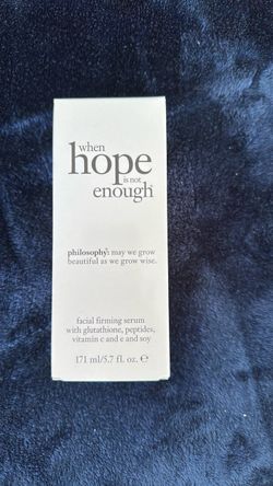 Philosophy when hope is not enough Facial Firming Serum 5.7 fl. oz.
