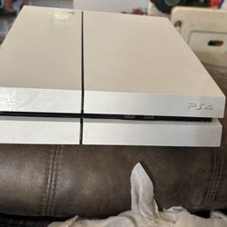 PS4 White console