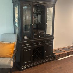 Espresso China cabinet