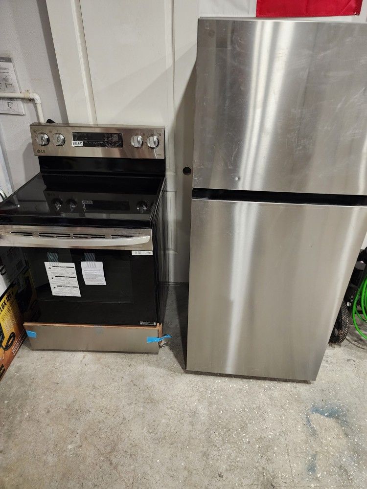 Fridge And Stove LG
