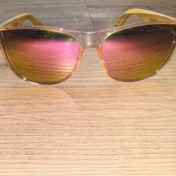 Stylish Pink and Gold Sunglasses