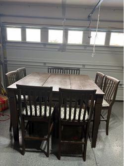 Table and chairs