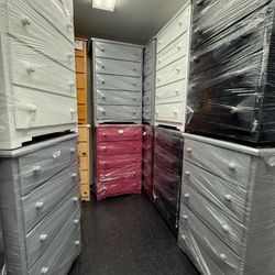 5- Drawer Chest Different Colors Available 