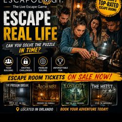 Escapology Escape Room Tickets 