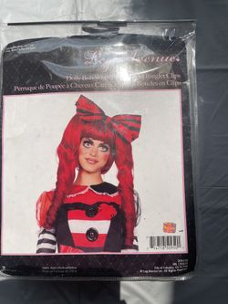 Rag Doll Wig-red-new