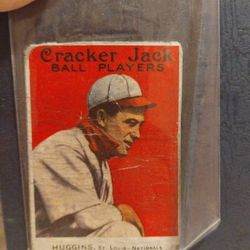 1915 Miller Huggins Sticker From Cracker Jacks