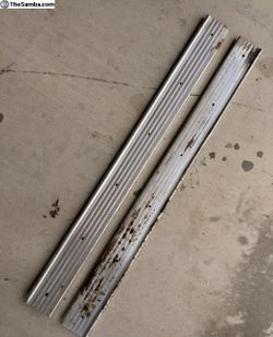 vw early lowlight ghia door sills