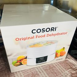 Cosori CO165-FD Food Dehydrator Electric Fruit/ Vegetable Dryer 5 Trays - White