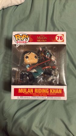 funko pop mulan riding khan