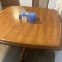 Brown Wood Table