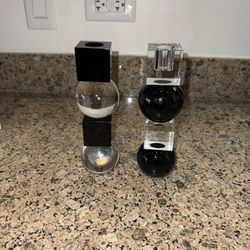 Crystal Candle Holders