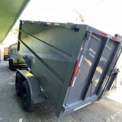 Smooth Finish Dump Trailer