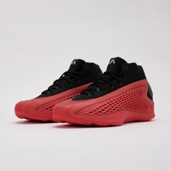 adidas AE 1 Anthony Edwards Georgia Bulldogs Red Black Sneakers IG6669 Size M 10
