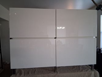 IKEA white cabinets ( storage, bookshelf, pantry, bathroom) uppers and lowers
