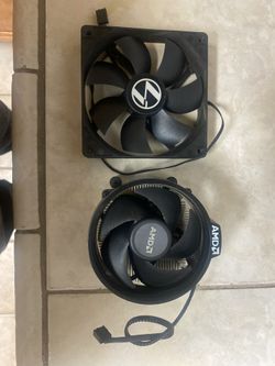 CPU Am4 Cooler And Pc Fan