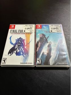 🎮 Nintendo Switch Games – Final Fantasy XII The Zodiac Age + Crisis Core Final Fantasy VII Reunion