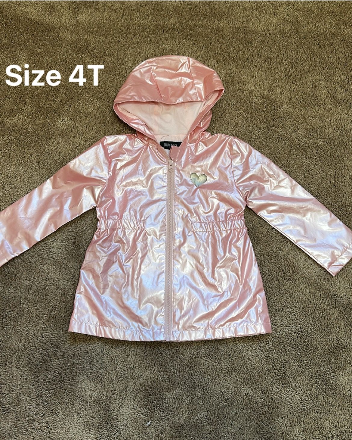 Toddler Girl Rain Jacket Size 4T