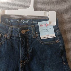 Cat And Jack Ankle Cut Jean's 