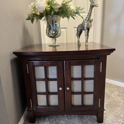 Home Furniture End table Nightstand Plant Stand Entertainment Stand Wood Storage Cabinet