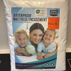 New Waterproof Mattress Cover Encasement Full XL bed bug proof