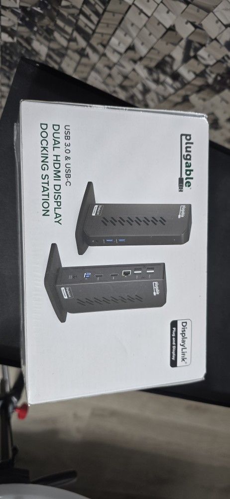 Plugable USB 3.0 & USB-C Dual HDMI Docking Station