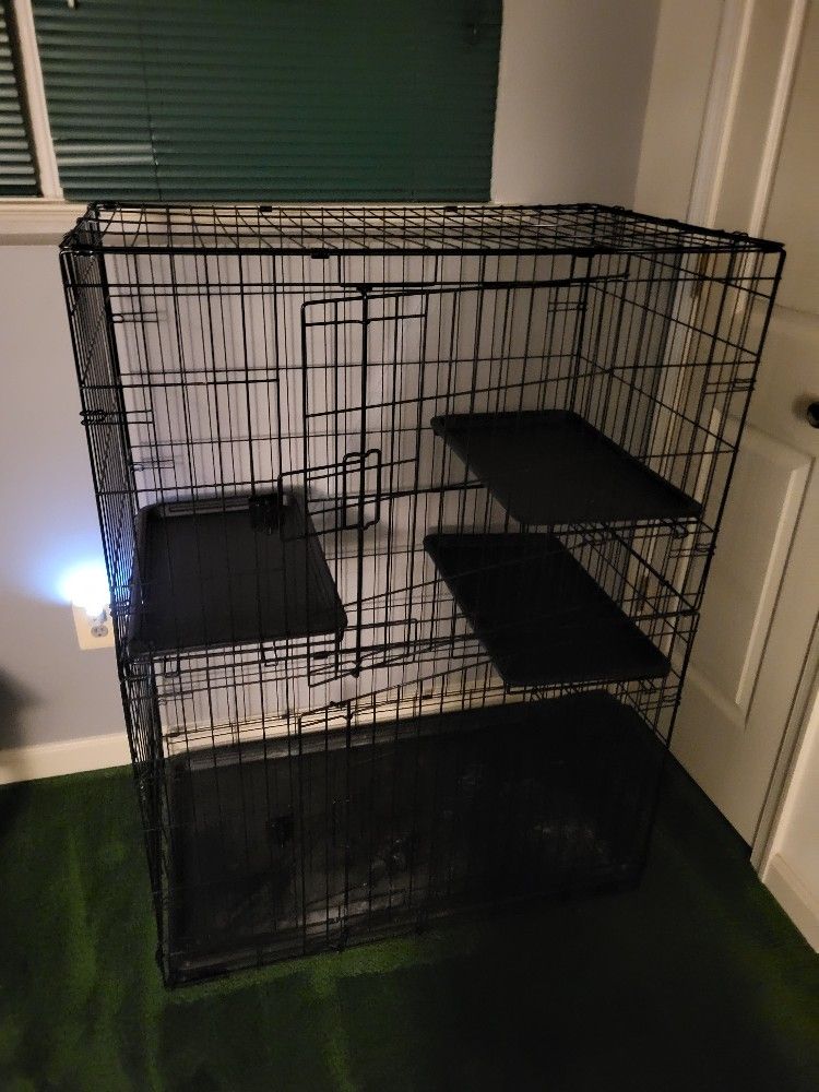 Animal Cage/Kettle (LIKE NEW)