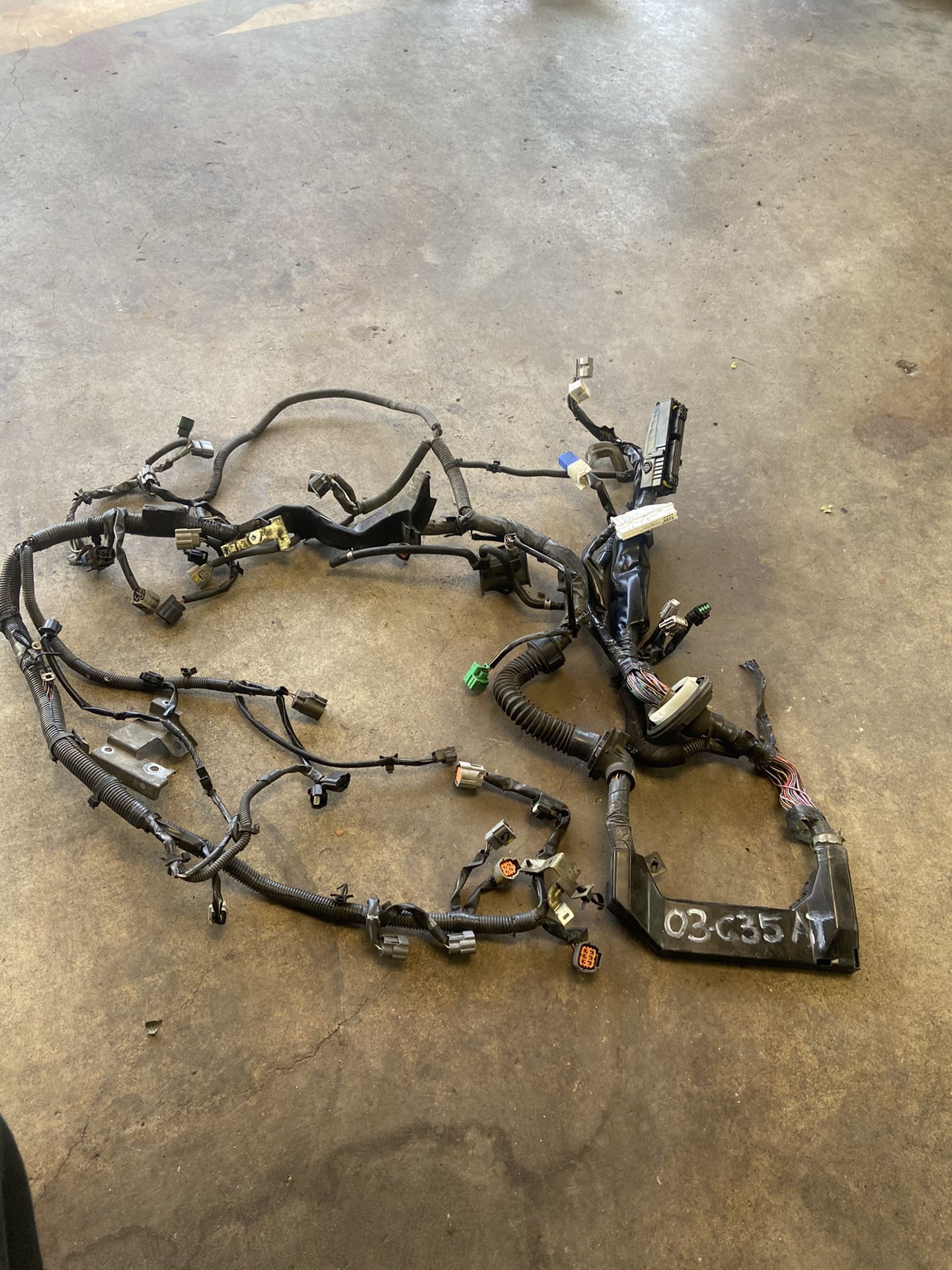 2003 Infiniti g35 coupe vq35de complete wiring harness