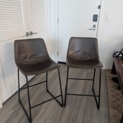 Two Countertop Stools
