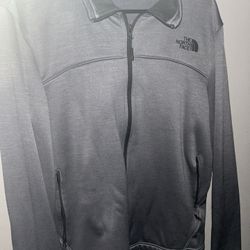 The North Face Men's Adult Medium Grey Fleece Full Zip-Up Jacket