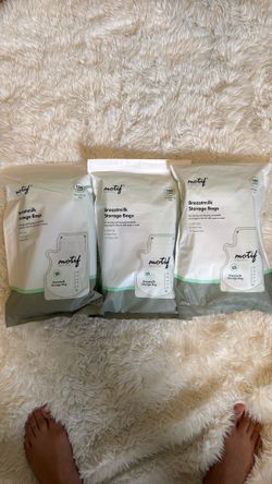 Motif Medical Breastmilk Storage Bags 100 Count (3 Pack)
