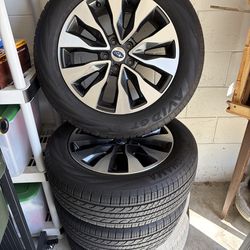 2025 Subaru Outback wheels and tires