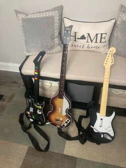 Video Game Guitars Sale ($100 Total)