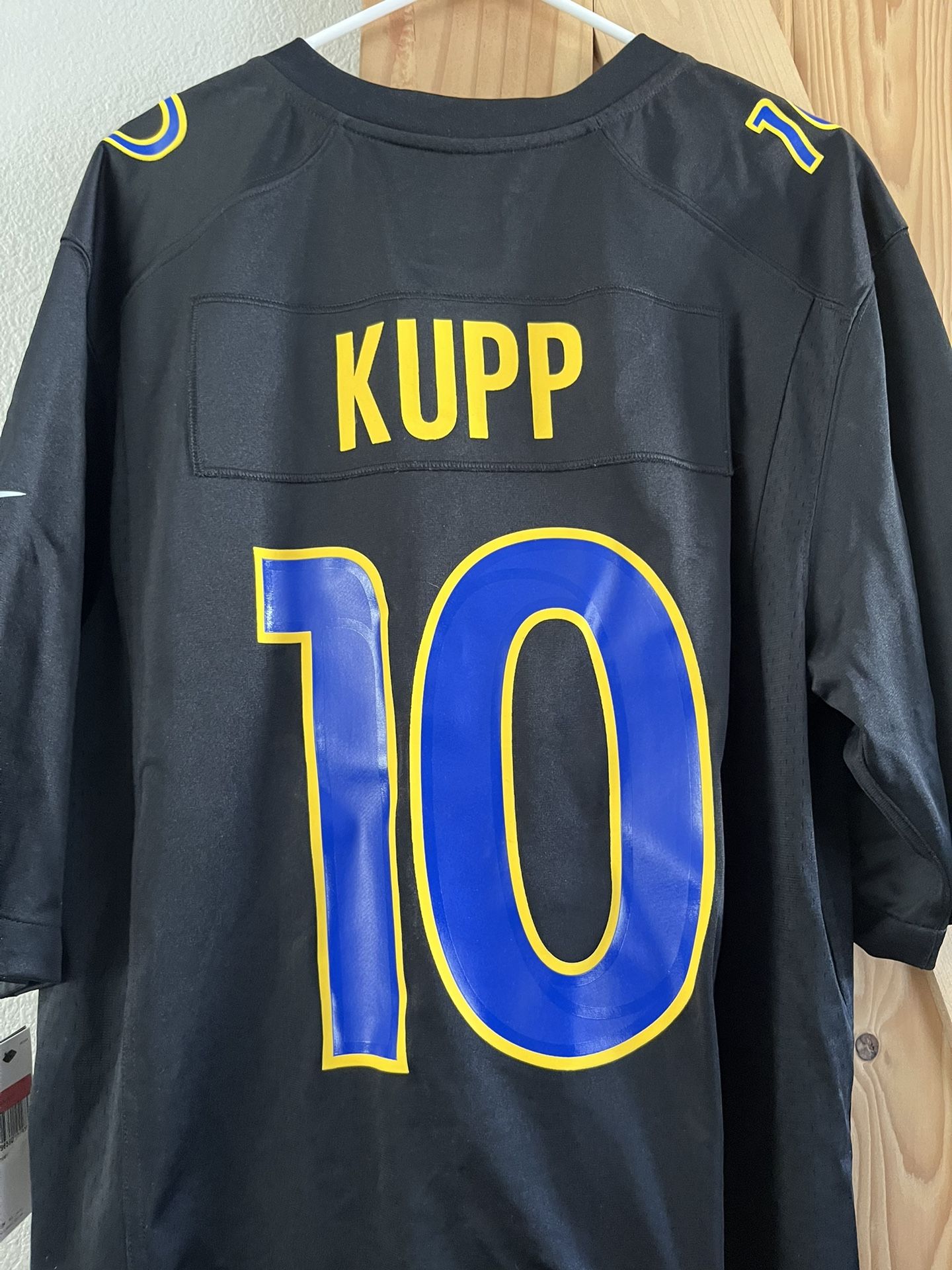 Cooper Kupp Black Rams Jersey Size Large