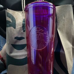Purple Dome Starbucks Cup 