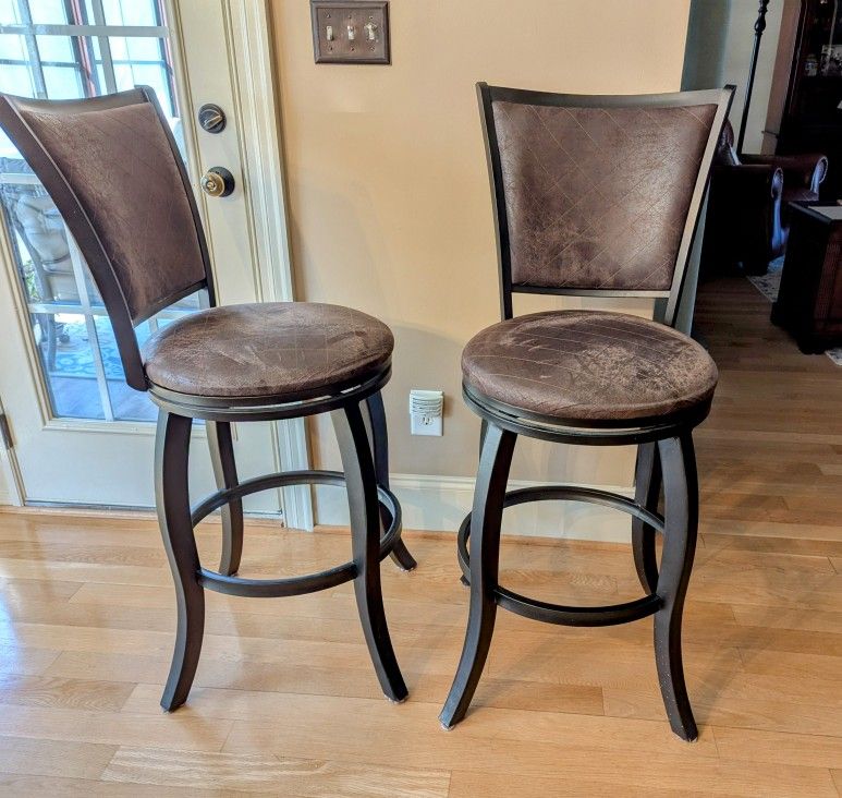 Two Counter Height Barstools