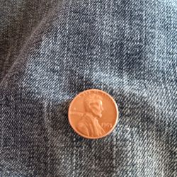 Rare 1965 Penny Clean 