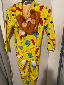 Kids Bear Character Halloween Costume Jumpsuit