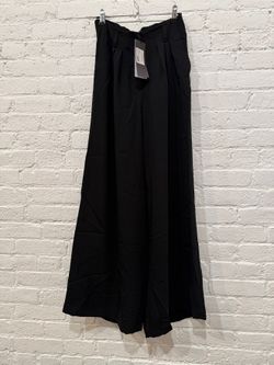 Ruti The Wide Leg Trouser — Black, Size 8, New With Tags