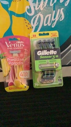 1-7 Gillette sensor3 1-4 Venus all for $12
