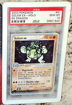Golem Ex Dragon Holo #91