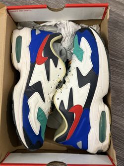 Nike Air Max2 Light SP Dark Obsidian Sail Racer Blue Men's Sneakers Size 10