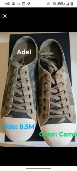 Splendid Adel Camo Canvas Sneaker Mules
