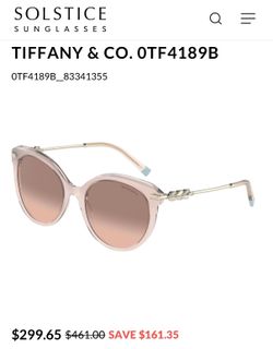 Tiffany And Co Woman’s Sunglasses
