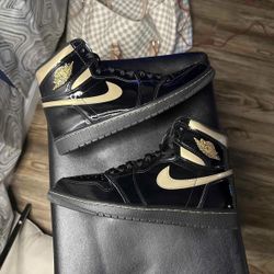 Jordan 1 - Black metallic Gold - SZ: 8