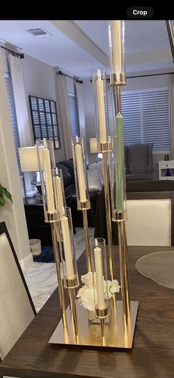5 Candle Centerpiece 4'2" Tall