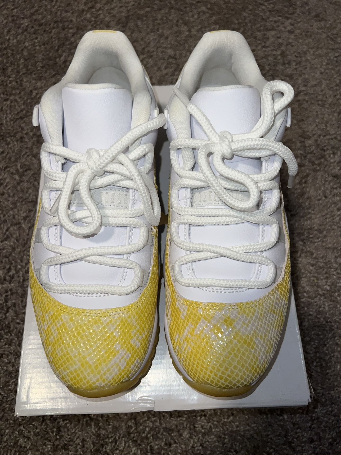 Women’s Air Jordan 11 ‘Yellow Snakeskin’