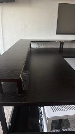used L shaped gaming desk