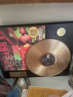 Tupac Limited edition vinyl