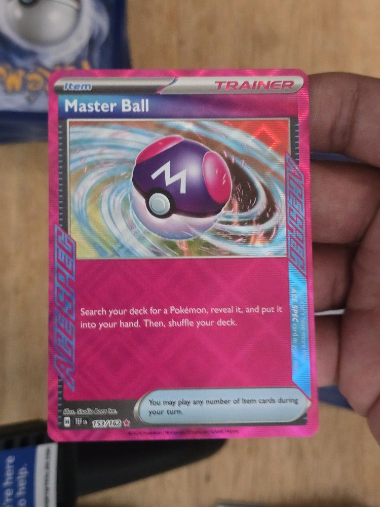 Master Ball Ace Spec