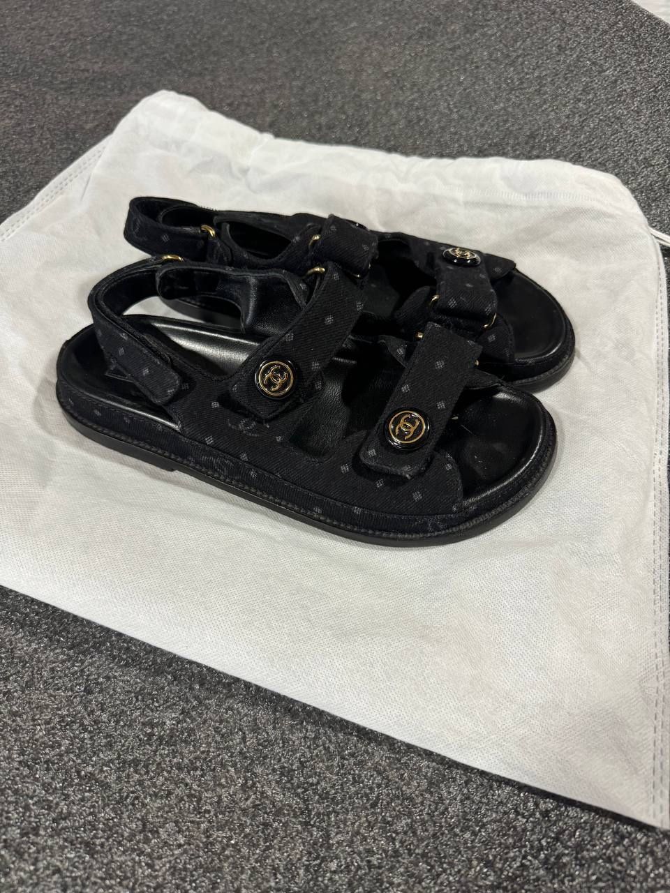 Chanel Printed Sandal